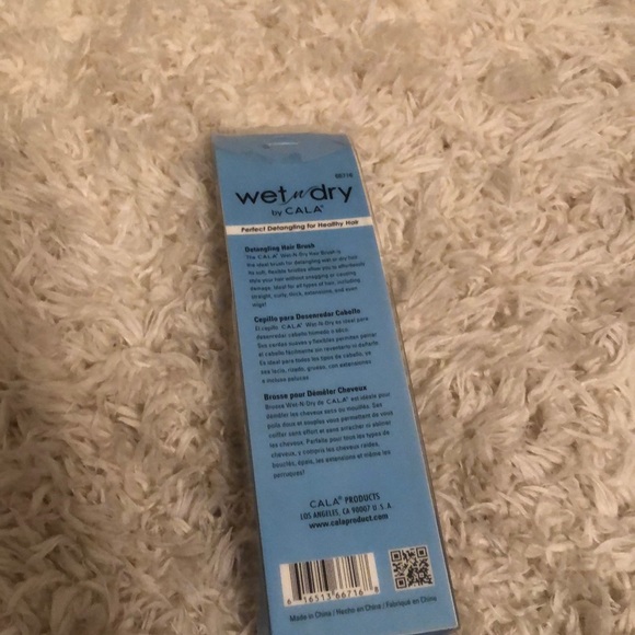 Cala Wet n Dry detangling hair brush - Picture 2 of 2